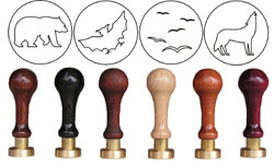 Siegelstempel mit Tieren